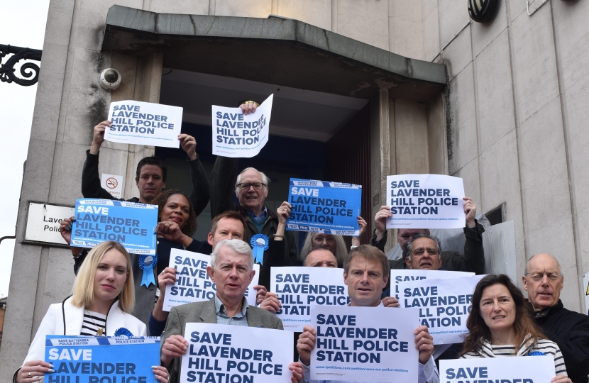Save Lavender Hill Police Station