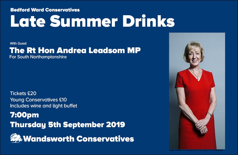 Drinks Reception with Andrea Leadsom 