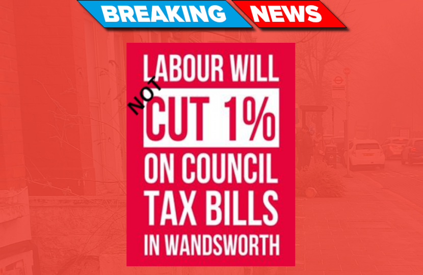 Labour breaks Council Tax Promise