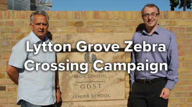 Lytton Grove Zebra Crossing Campaign